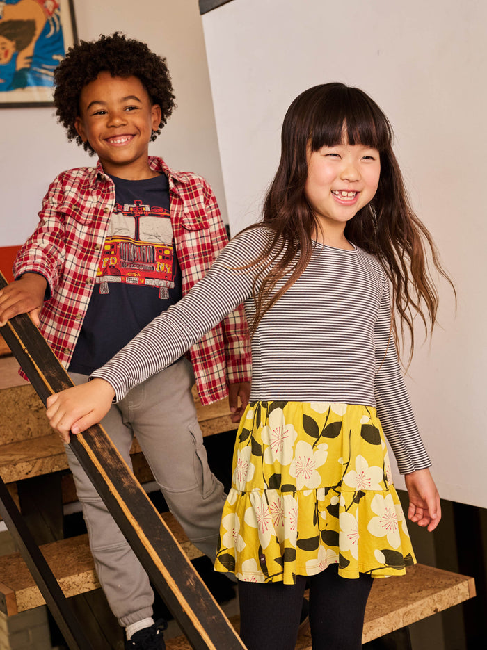 Tiered Skirted Twirl Dress