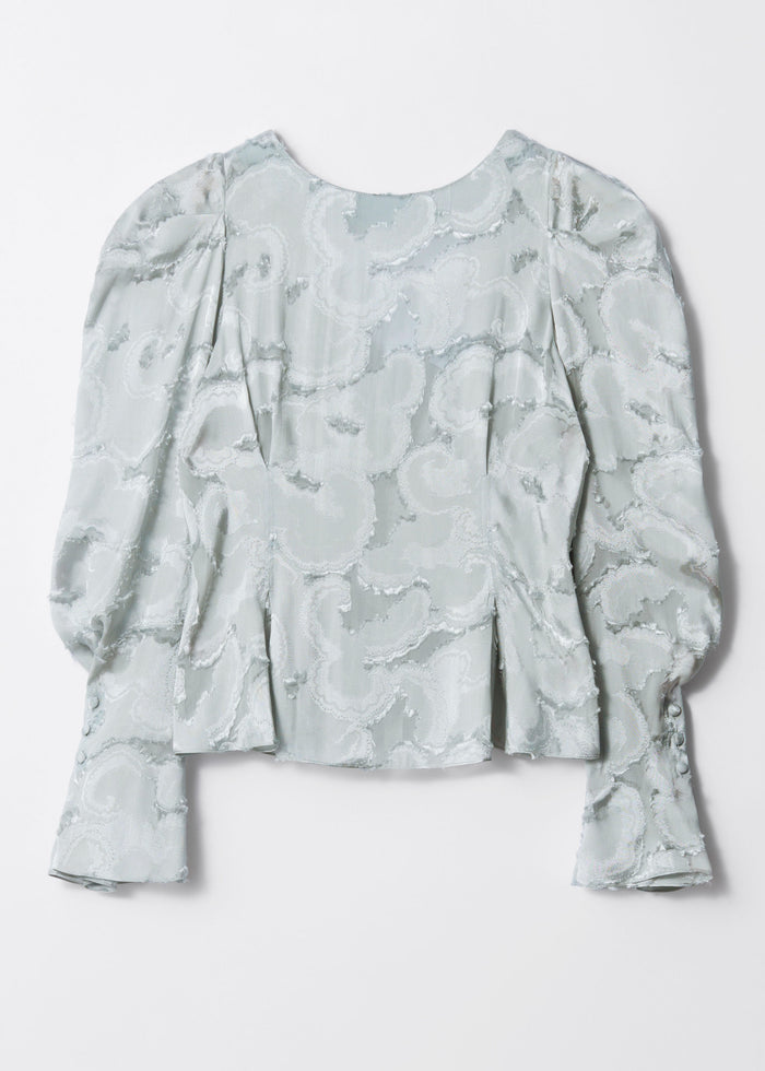 & Other Stories - Trish Blouse - Turquoise -