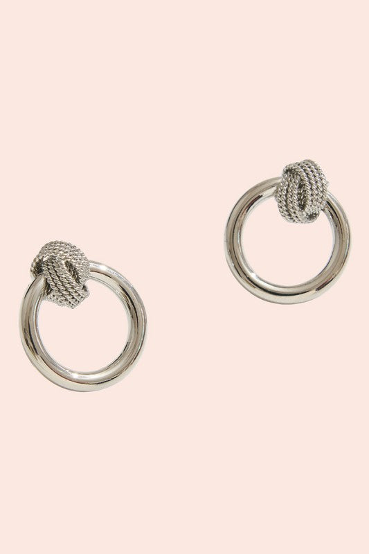 Twist Of Glam Earrings