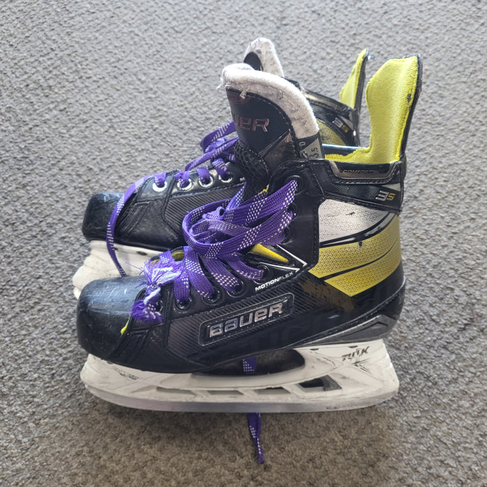 Used Bauer Supreme 3s Ice Skates Size 3.5