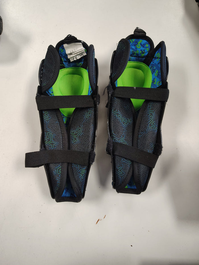 Used Bauer X Shin Guards 10"