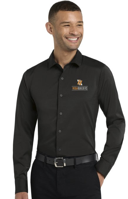 Vega Builders Long Sleeve Stretch Shirt