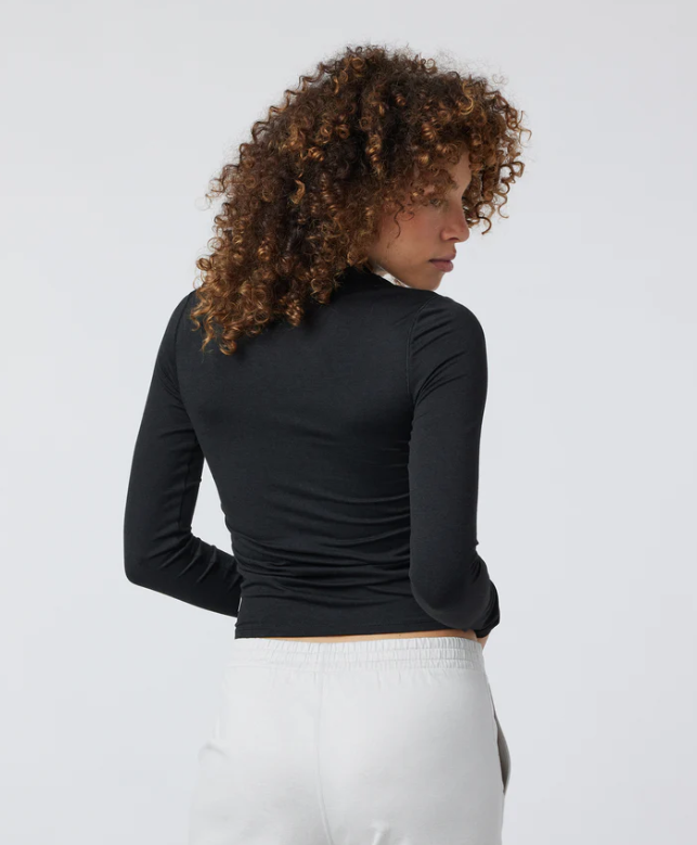 Vuori Long Sleeve Halo Ruched Tee