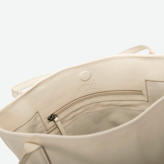 Per Lei New York - Waverly Bucket Tote - Crema -