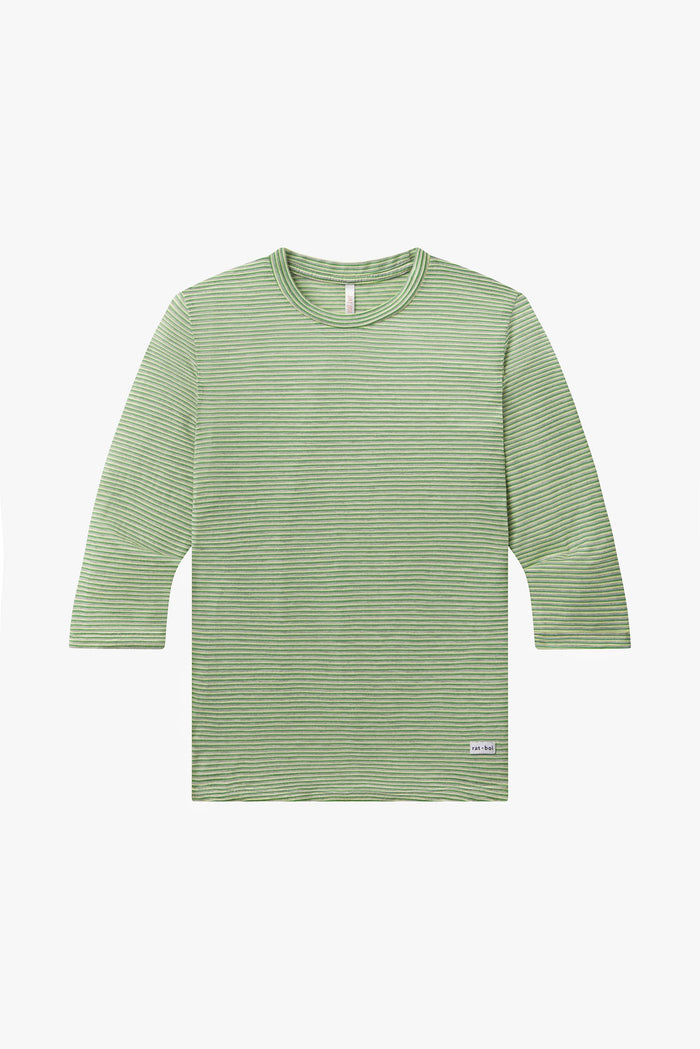 Rat Boi - 3/4 Sleeve Top - Kiwi -