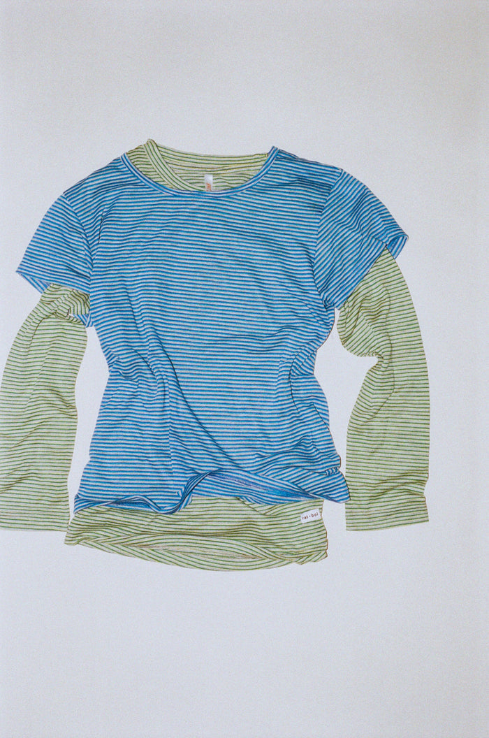 Rat Boi - 3/4 Sleeve Top - Kiwi -