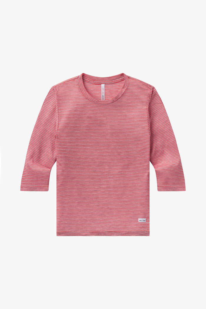 Rat Boi - 3/4 Sleeve Top - Lychee -