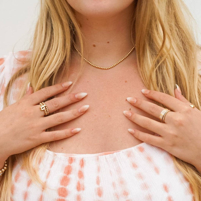 3MM Necklace in Gold