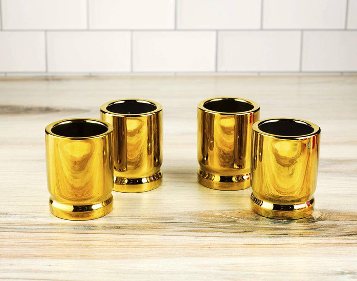 50 Caliber Shot Glasses Set - Set of 4