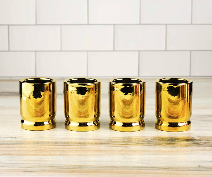 50 Caliber Shot Glasses Set - Set of 4