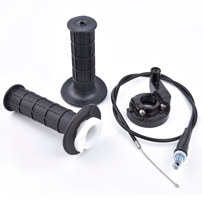 7/8" Twist Throttle Grip Assembly & 34" Cable