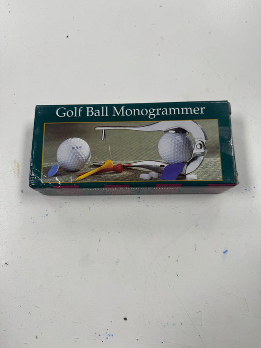 *New* Golf Ball Monogrammer