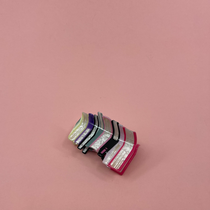 Pink Purple Magenta Book Pile