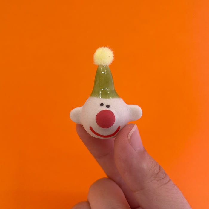 Rolly Poly Studios - Tiny Ceramic Clowns
