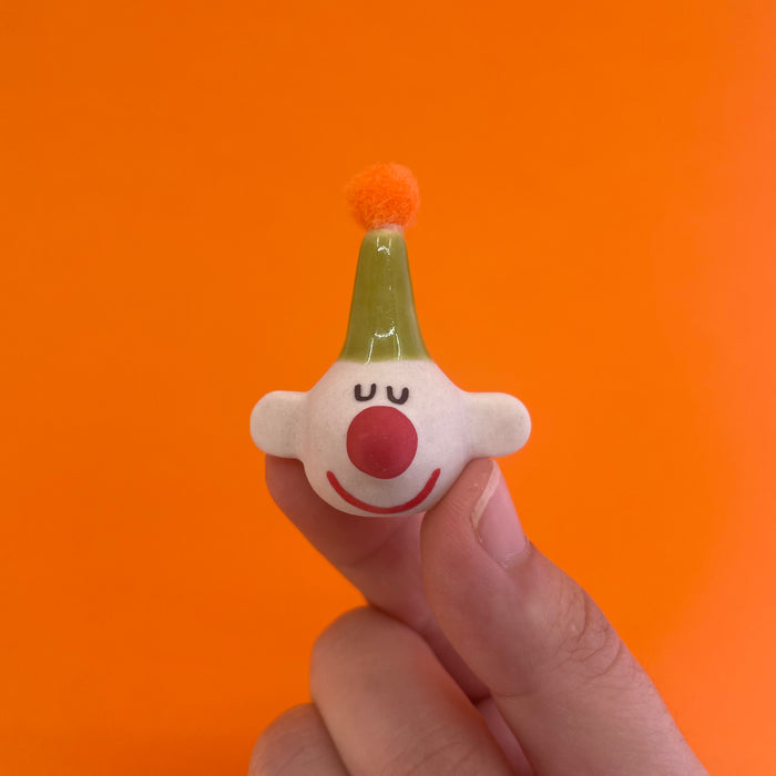Rolly Poly Studios - Tiny Ceramic Clowns