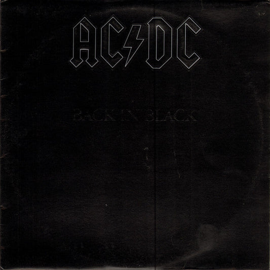 AC/DC - Back In Black (LP) [US] 1st
