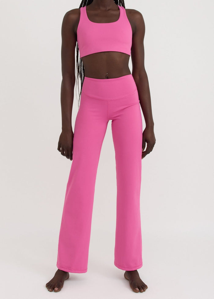 Organic Basics - Active Flare Leggings - Pink -