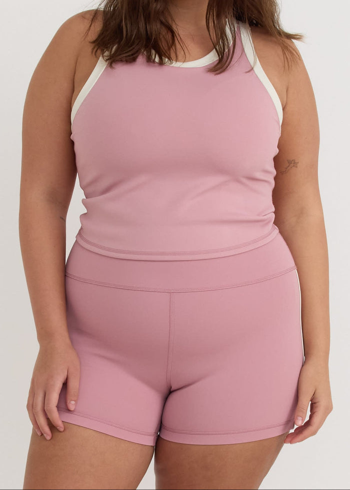 Organic Basics - Active Flow Bike Shorts - Canyon Pink -