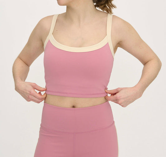 Organic Basics - Active Flow Bra - Canyon Pink -