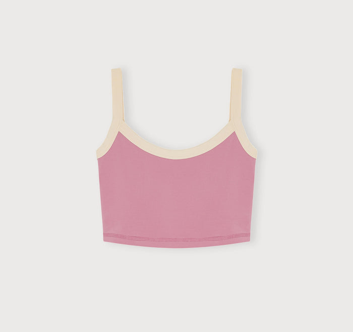 Organic Basics - Active Flow Bra - Canyon Pink -