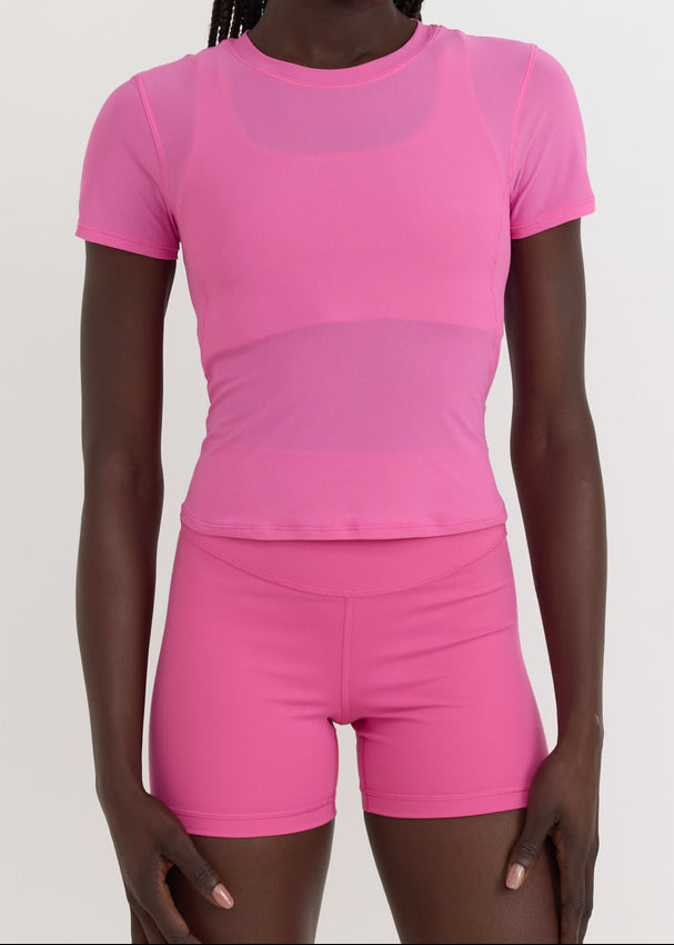 Organic Basics - Active Run Shorts - Pink -