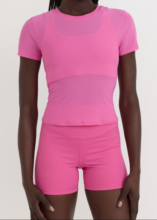 Organic Basics - Active Run Shorts - Pink -