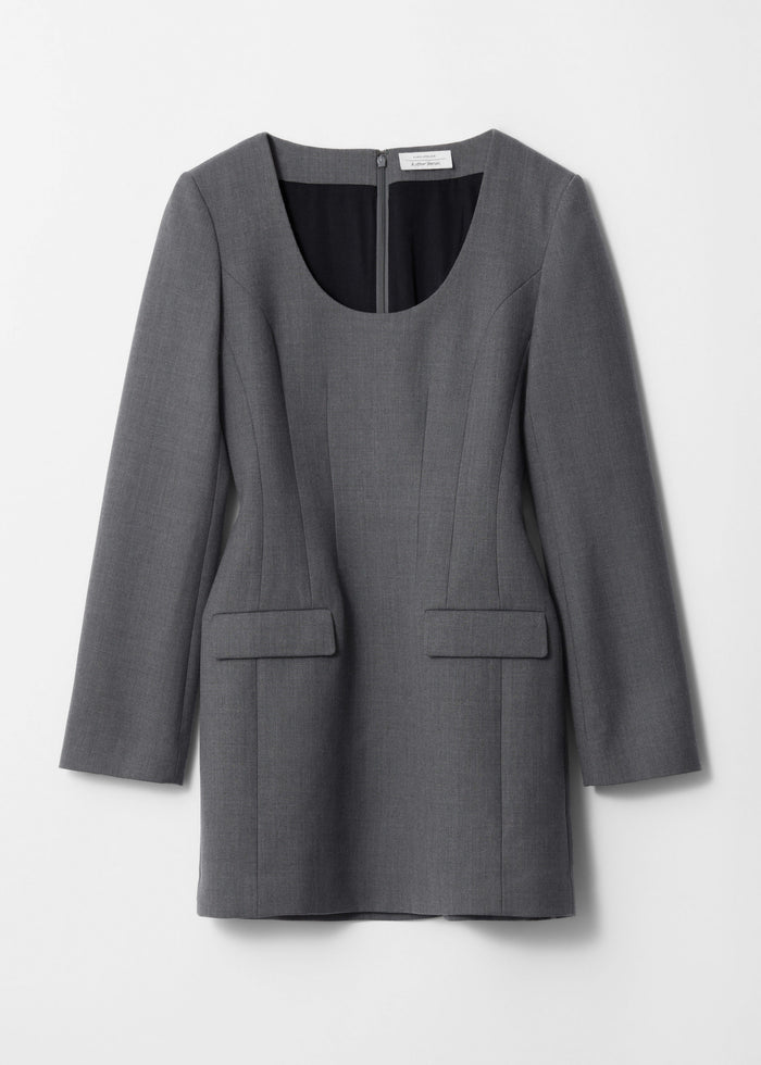 & Other Stories - Addy Dress - Grey -