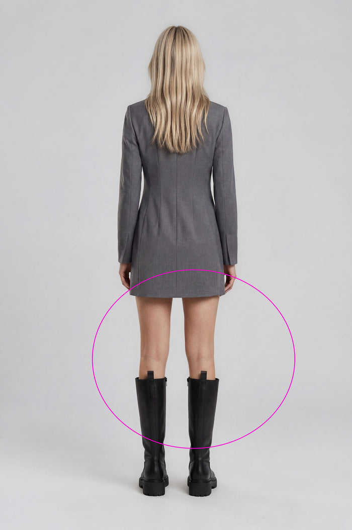 & Other Stories - Addy Dress - Grey -