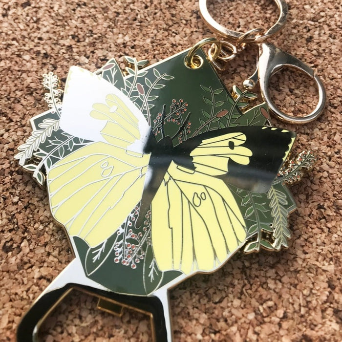 Adele Jackson: Butterfly Bottle Opener Keychain