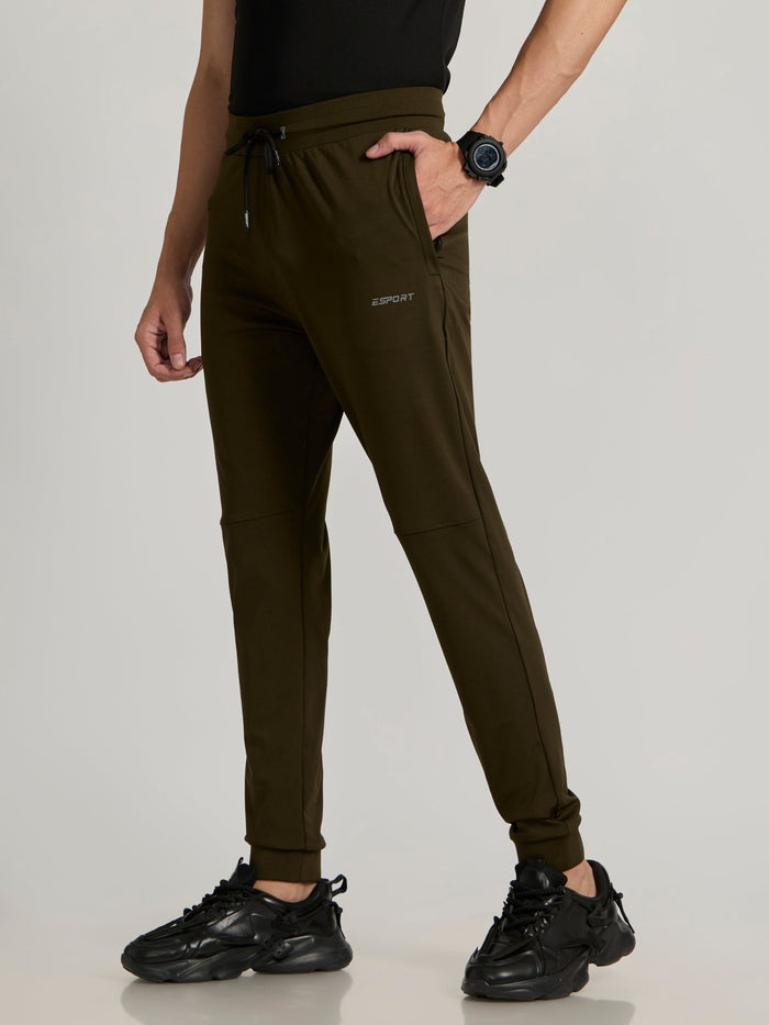 Men's track Pant in mehandi
