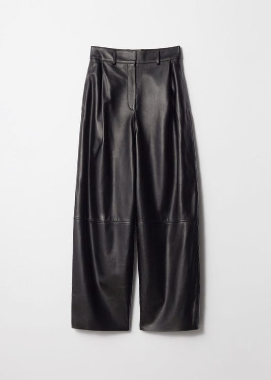 & Other Stories - Alexa Leather Trousers - Black -