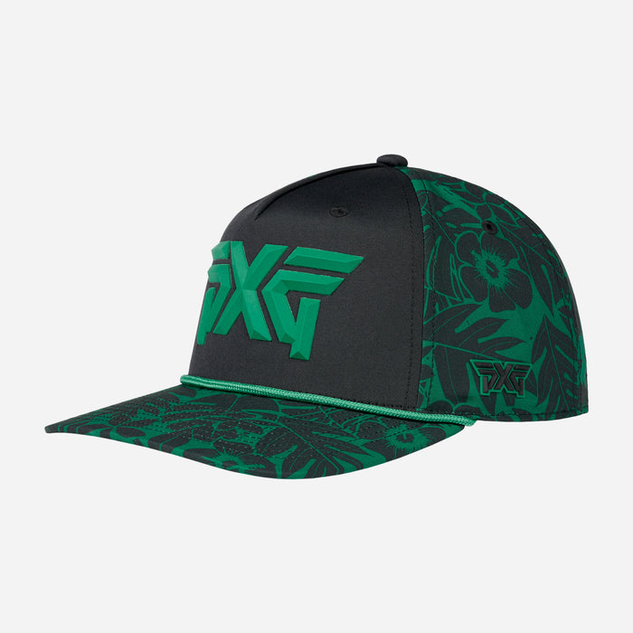 Aloha 2026 5 Panel Curved Bill in Black, product photo 1