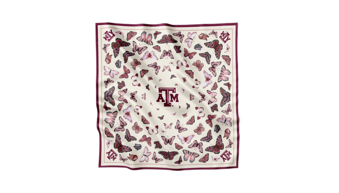 A&M Square Silk Scarf