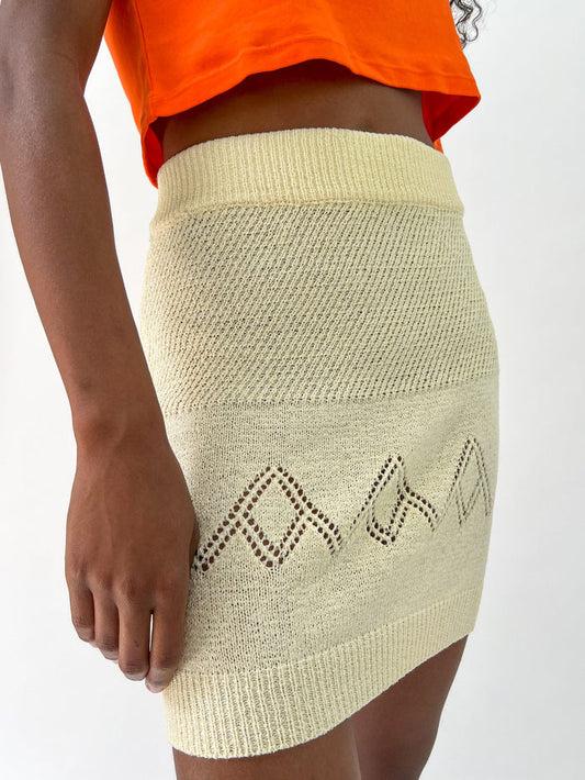 Lisa Says Gah - Amanda Skirt - Ivory -