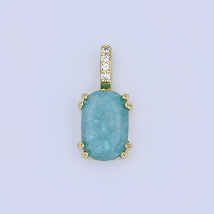 Aquamarine Charm