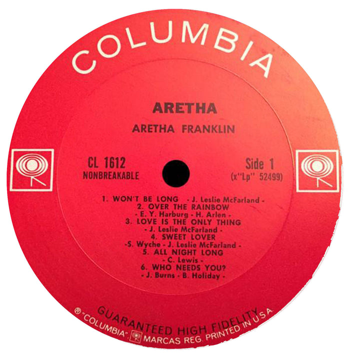 Aretha (1962, 2-Eye Press)