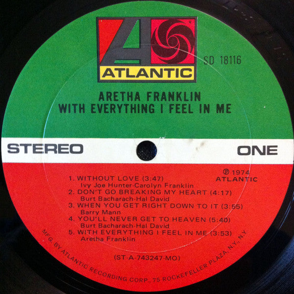 Aretha Franklin - With Everything I Feel In Me