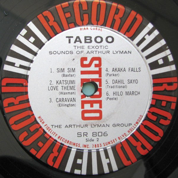 Arthur Lyman - Taboo (LP) [US] 1st