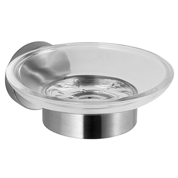 ASI 7313 Omara Soap Dish w/ Holder Stainless Steel Surface Mounted - Satin - Prestige Distribution