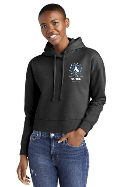 Aspire Academy Women's Crop Fleece Hoodie