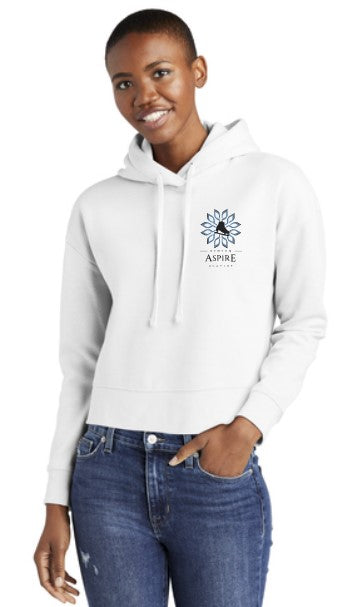 Aspire Academy Women's Crop Fleece Hoodie