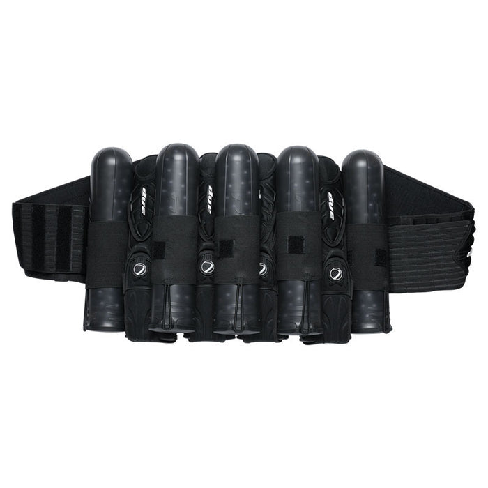 DYE Assault Pack Pro Harness - 4+5 paintball pod harness in 4+5 – front view, studio shot