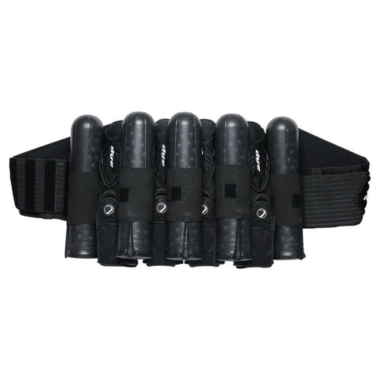 DYE Assault Pack Pro Harness - 4+5 paintball pod harness in 4+5 – front view, studio shot