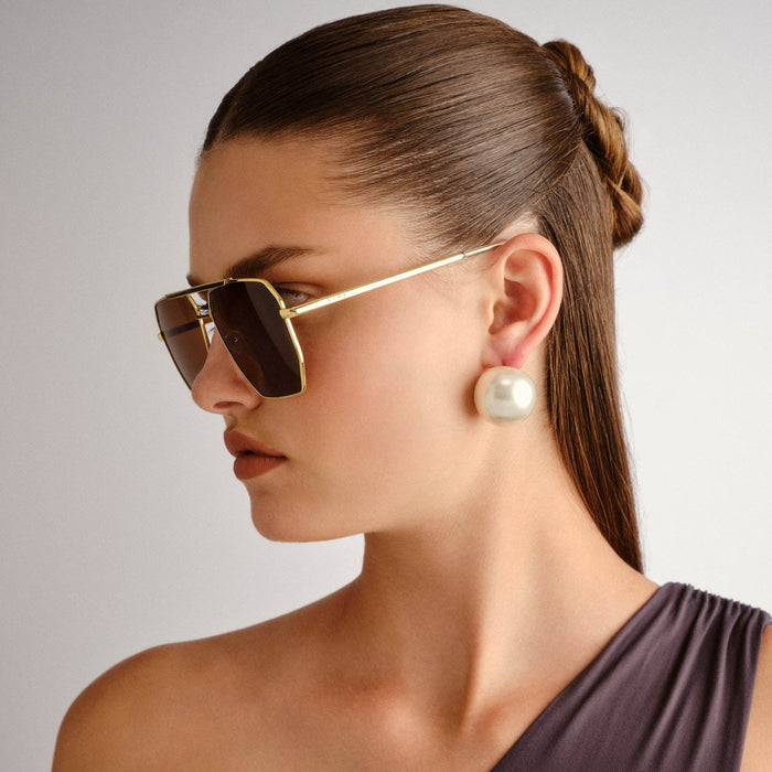 Aire - Asteroid Sunglasses - Bright Gold -