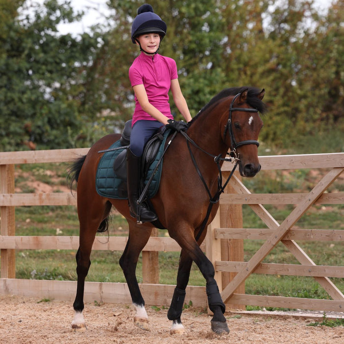 Aubrion React Short Sleeve Base Layer - Young Rider