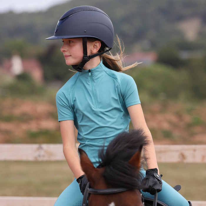 Aubrion React Short Sleeve Base Layer - Young Rider