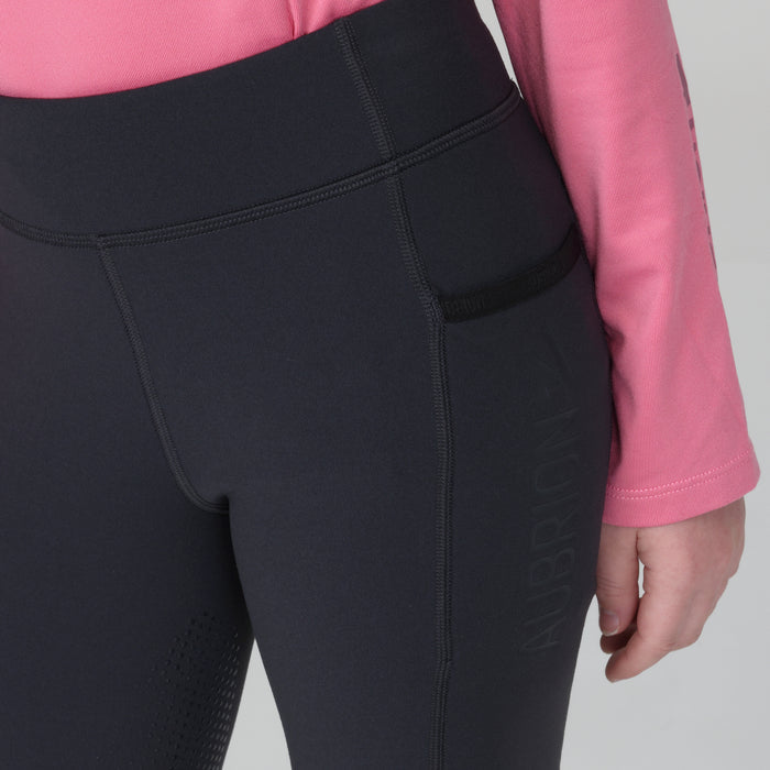 Aubrion React Winter Tights- Young Rider