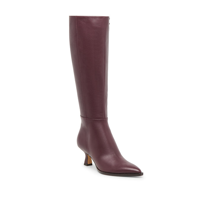 Dolce Vita - Auggie Boots Wide Calf - Wine Leather -