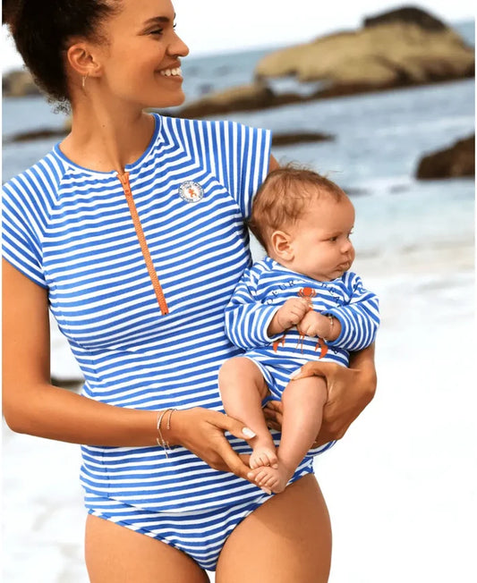 Baby bathing suit Belle Ile multicolor - Swimsuit