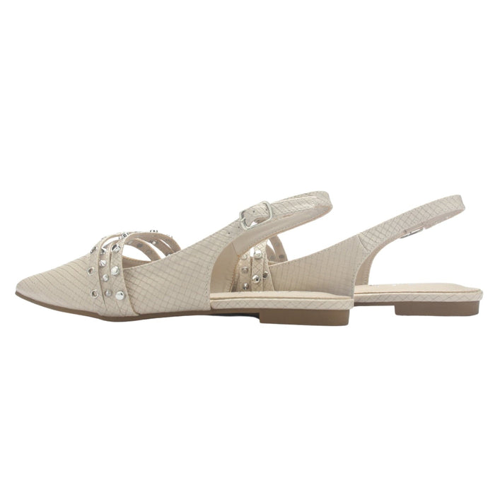 Ballerina Mujer Chalada Maris-8 Beige Casual Ballerinas Chalada